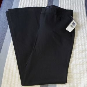 Gapstrench Modern Fit Flare Black Pants Sz 2R